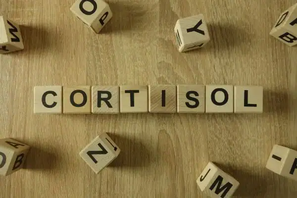 The Hidden Connection: How Stress Shapes Your Fitness and Body Composition 2 Image saying "Cortisol" and how stress Greenock impacts your wellbeing and bodies shape